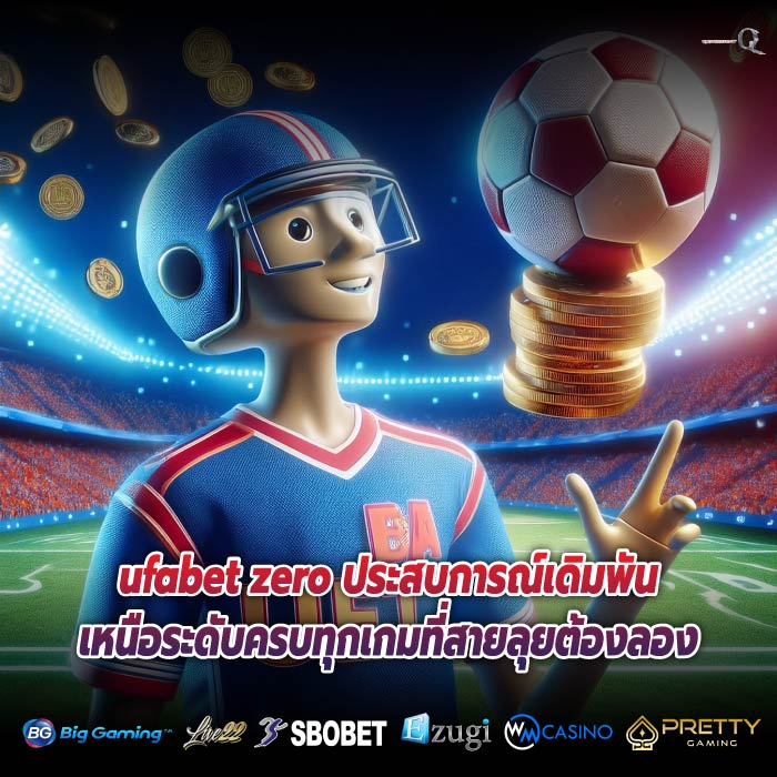 ufabet zero ประสบการณ์เดิมพันเหนือระดับครบทุกเกมที่สายลุยต้องลอง